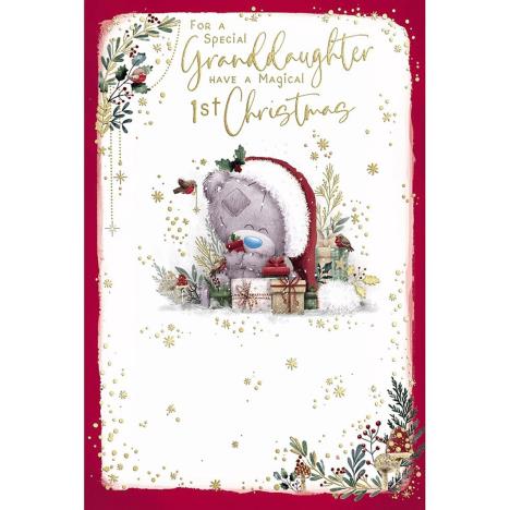 Granddaughter's 1st Christmas Me to You Bear Christmas Card £2.49